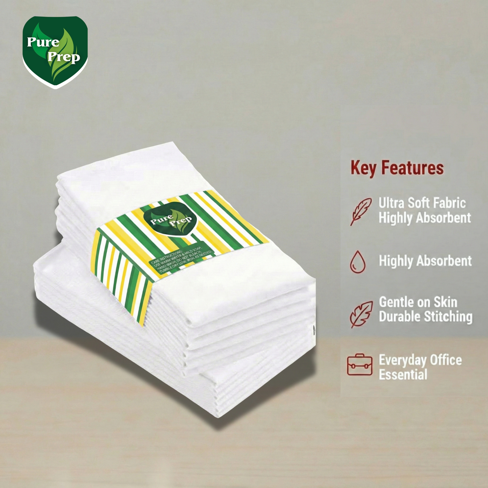  (555)handkerchief - 6 pcs 