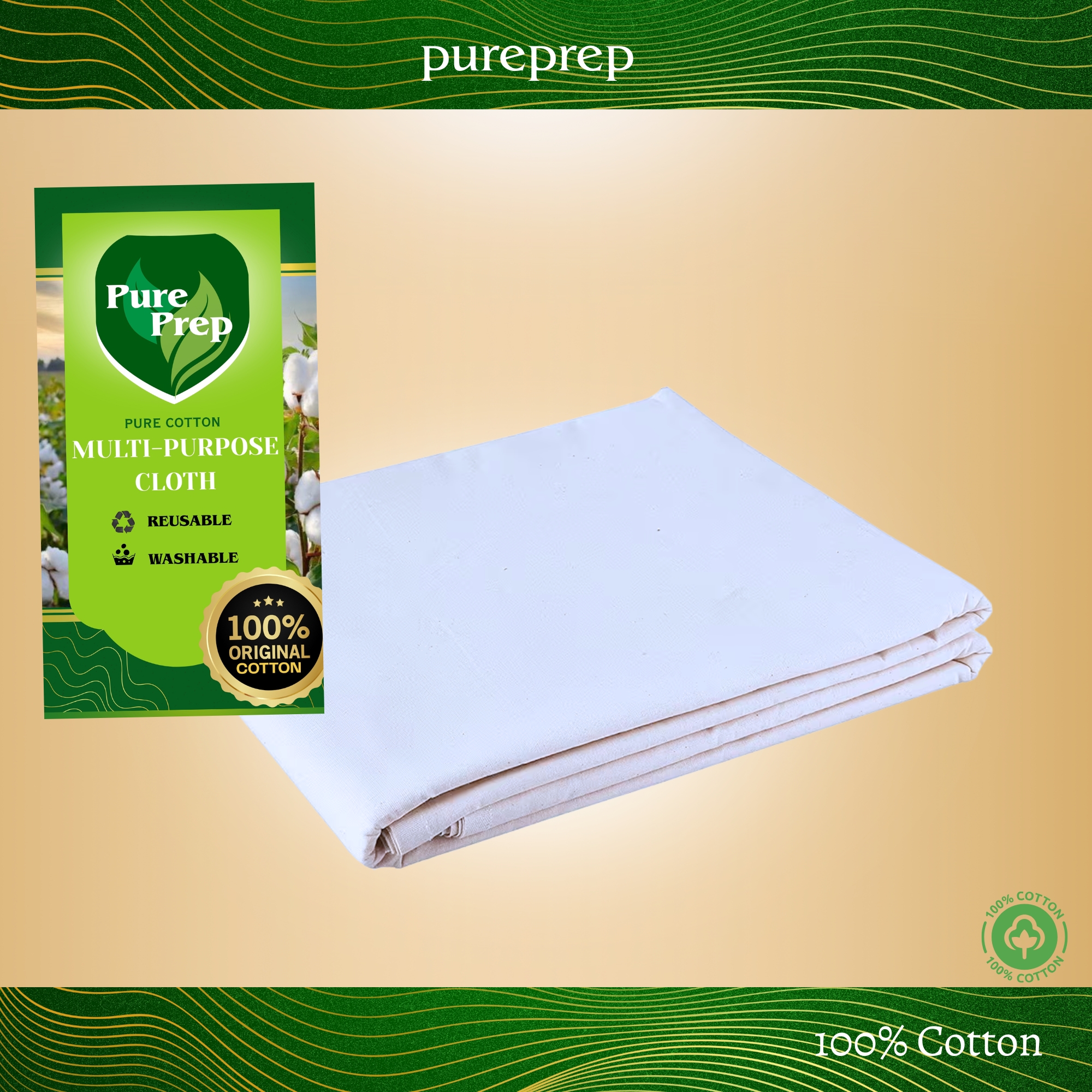 1m x 1m Cotton Cloth